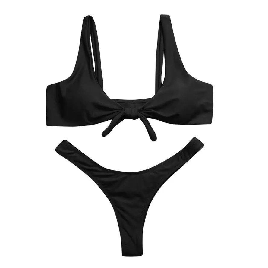 JAYCOSIN 2018 Swimsuit Casual Fashion Womens Knotted Padded Thong Bra Mid Waisted Scoop Swimsuits Beach dropship m21
JAYCOSIN 2018 Swimsuit Casual Fashion Womens Knotted Padded Thong Bra Mid Waisted Scoop Swimsuits Beach dropship m21