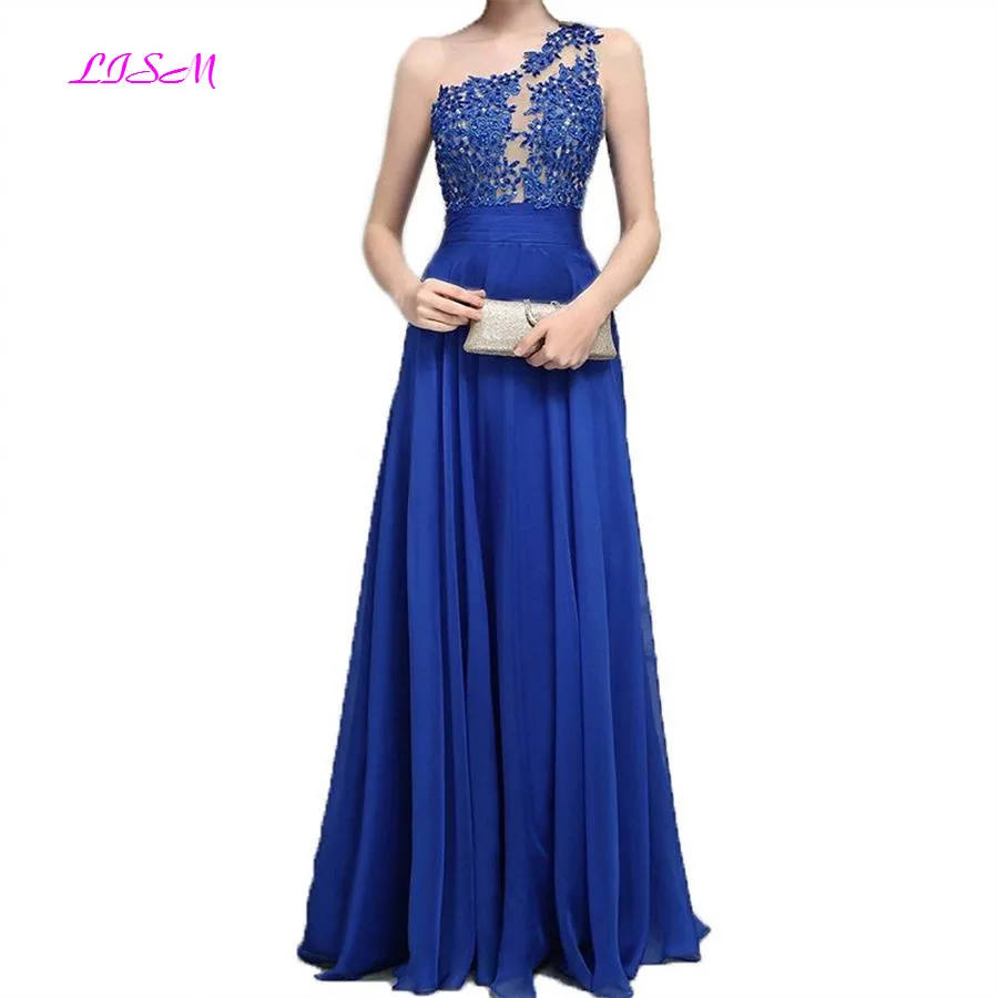 One Shoulder Lace Appliques Long Evening Dress 2019 Formal Dresses A Line Chiffon Party Prom Gowns vestido de festa longo
One Shoulder Lace Appliques Long Evening Dress 2019 Formal Dresses A Line Chiffon Party Prom Gowns vestido de festa longo