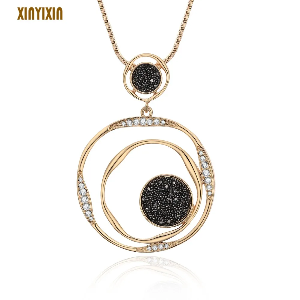 Big Round Crystal Pendant Necklace for Women Vintage Elegant Gold Circle Frosted Stone Long Necklace Jewelry Accessories Gift
Big Round Crystal Pendant Necklace for Women Vintage Elegant Gold Circle Frosted Stone Long Necklace Jewelry Accessories Gift