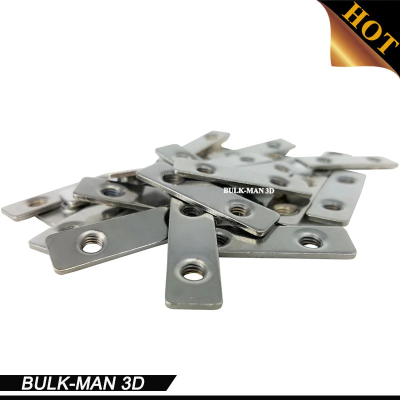 20pcs/lot retail M5 Zinc plated Double Tee Nuts for 2020 v-slot aluminum profile accessories
20pcs/lot retail M5 Zinc plated Double Tee Nuts for 2020 v-slot aluminum profile accessories