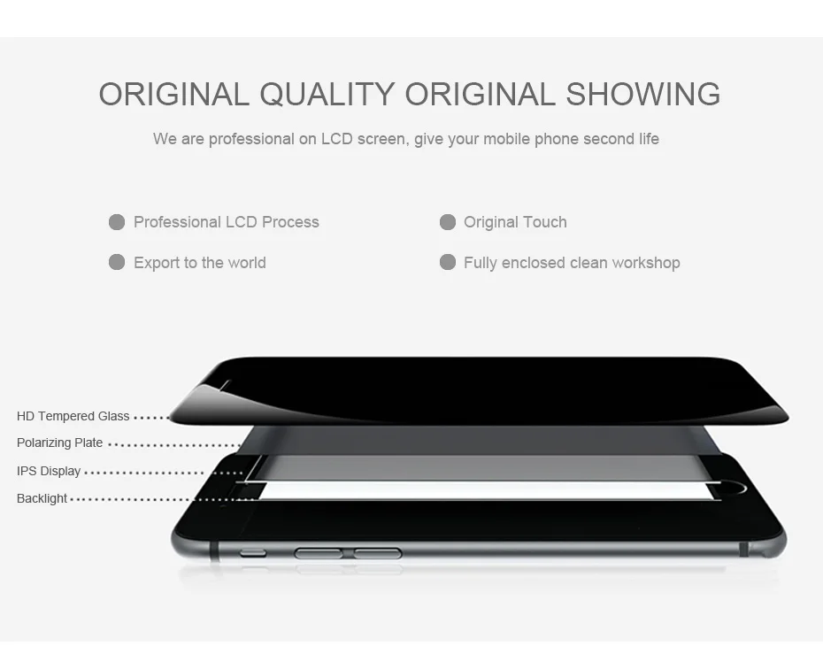 HORUG AAAA Quality Screen LCD For iPhone 8 Plus Screen Display Assembly Replacement LCD 8 Plus Digitizer Touch Screen LCDS (2)