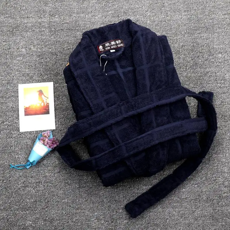 Winter Bathrobe Men Cotton Thick Terry Towel fleece Robe Mens Bathrobes Pajamas Kimono Dressing Gown Wedding Bridesmaid Robes
Winter Bathrobe Men Cotton Thick Terry Towel fleece Robe Mens Bathrobes Pajamas Kimono Dressing Gown Wedding Bridesmaid Robes