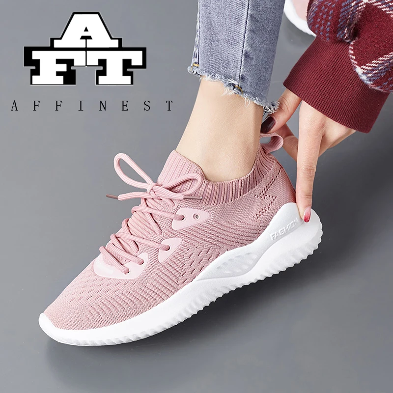 Women Knitting Shoes Autumn Breathable Mesh Flat Shoes For Girl Comfortabl Walking Gym Sneakers Female Footwear Chaussures Femme
Women Knitting Shoes Autumn Breathable Mesh Flat Shoes For Girl Comfortabl Walking Gym Sneakers Female Footwear Chaussures Femme