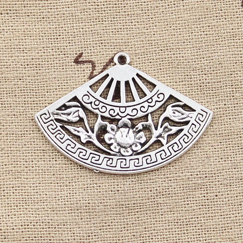 10pcs Charms fan 25x36mm Antique Silver Plated Pendants Making DIY Handmade Tibetan Silver Jewelry
10pcs Charms fan 25x36mm Antique Silver Plated Pendants Making DIY Handmade Tibetan Silver Jewelry