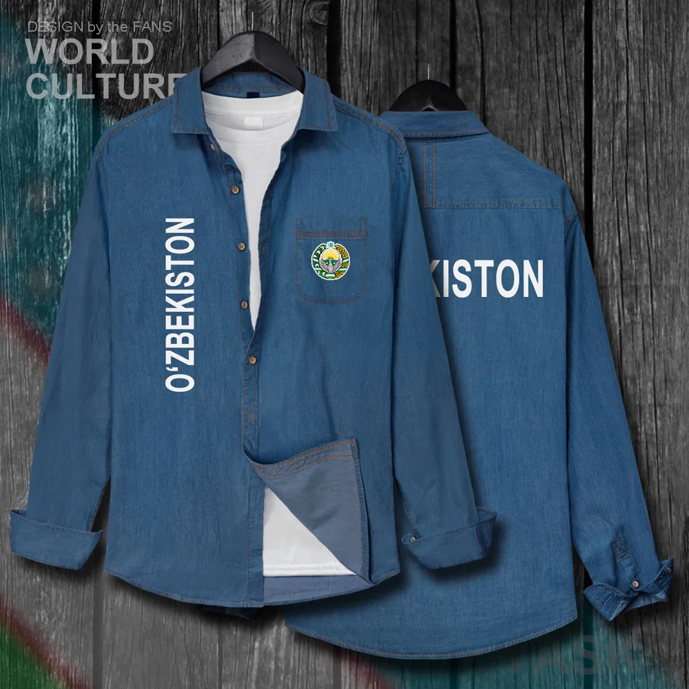 Uzbekistan Uzbekistani UZB O'zbekiston Uzbekistan Uzbekistani Men Clothes Autumn Jeans Shirt Jacket Long Sleeve Cowboy Coat 20
Uzbekistan Uzbekistani UZB O'zbekiston Uzbekistan Uzbekistani Men Clothes Autumn Jeans Shirt Jacket Long Sleeve Cowboy Coat 20