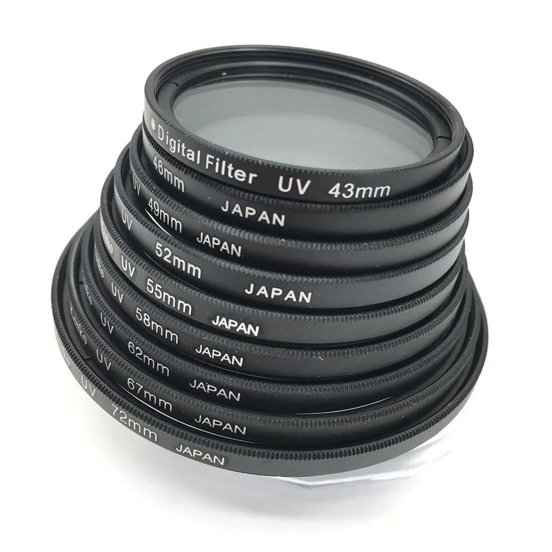 

Lens 37MM / 40.5MM/ 43MM /46MM / 49MM / 52MM/ 55mm / 58mm UV Filter For Canon nikon sony Pentax