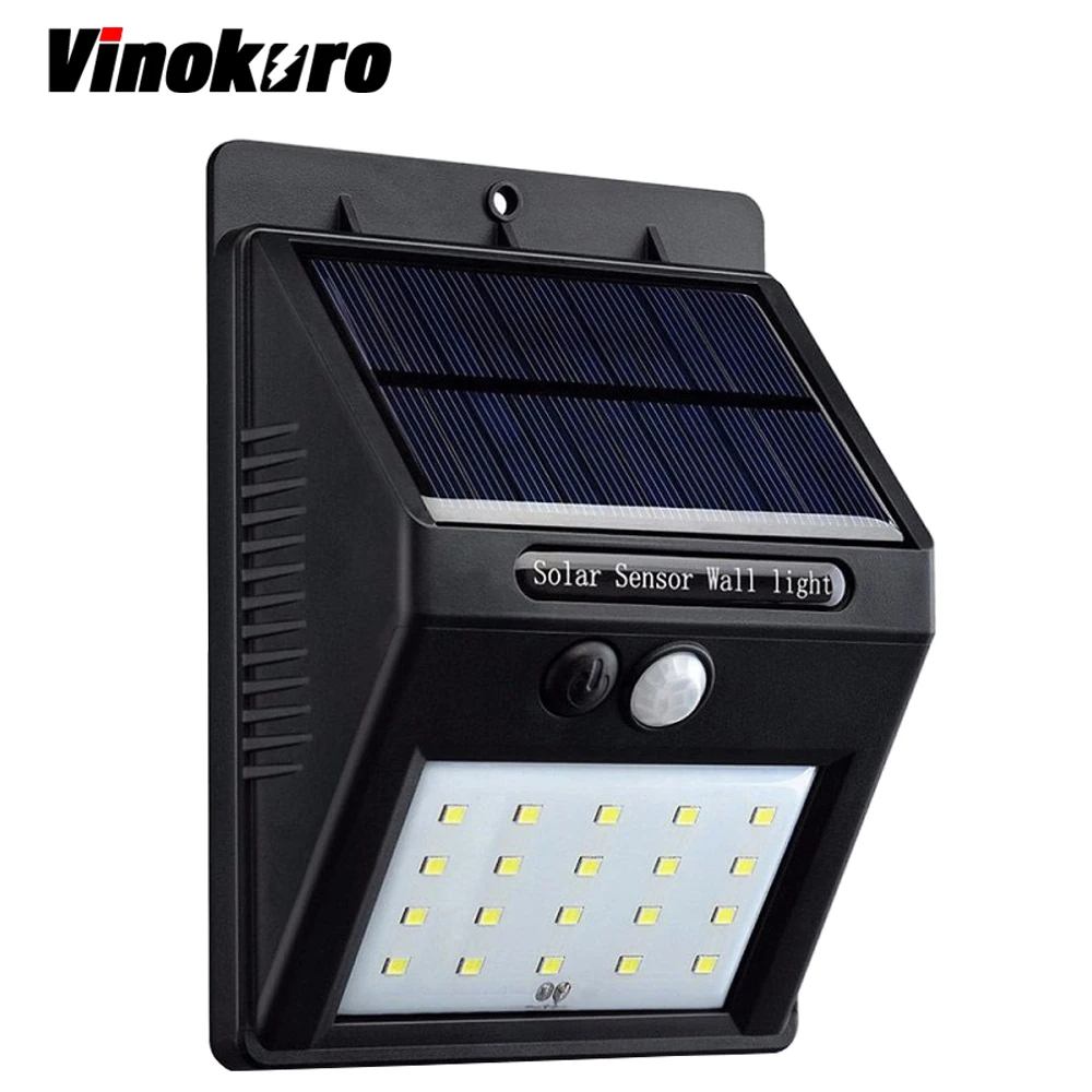Vinokuro Waterproof IP65 LED Solar Light Bulb Power PIR Motion Sensor Garden Light Outdoor Wall Sense Solar Lamp Wall Light
Vinokuro Waterproof IP65 LED Solar Light Bulb Power PIR Motion Sensor Garden Light Outdoor Wall Sense Solar Lamp Wall Light