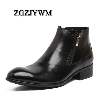 ZGZJYWM New Vintage Men Brogues Genuine Leather Timber Zip Waterproof Outdoor High-top Tooling Ankle Dress Boots Shoes
ZGZJYWM New Vintage Men Brogues Genuine Leather Timber Zip Waterproof Outdoor High-top Tooling Ankle Dress Boots Shoes