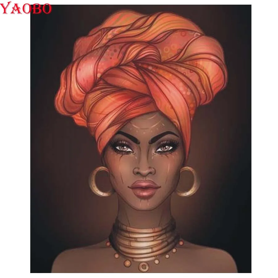 Full square round diamond painting African woman 5D DIY diamond embroidery cross stitch mosaic picture of rhinestones home decor
Full square round diamond painting African woman 5D DIY diamond embroidery cross stitch mosaic picture of rhinestones home decor