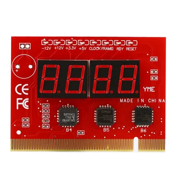 W23 LCD Display PCI Computer PC Analyzer Motherboard Tester Diagnostic LED 4 Digit Analysis POST Card
W23 LCD Display PCI Computer PC Analyzer Motherboard Tester Diagnostic LED 4 Digit Analysis POST Card