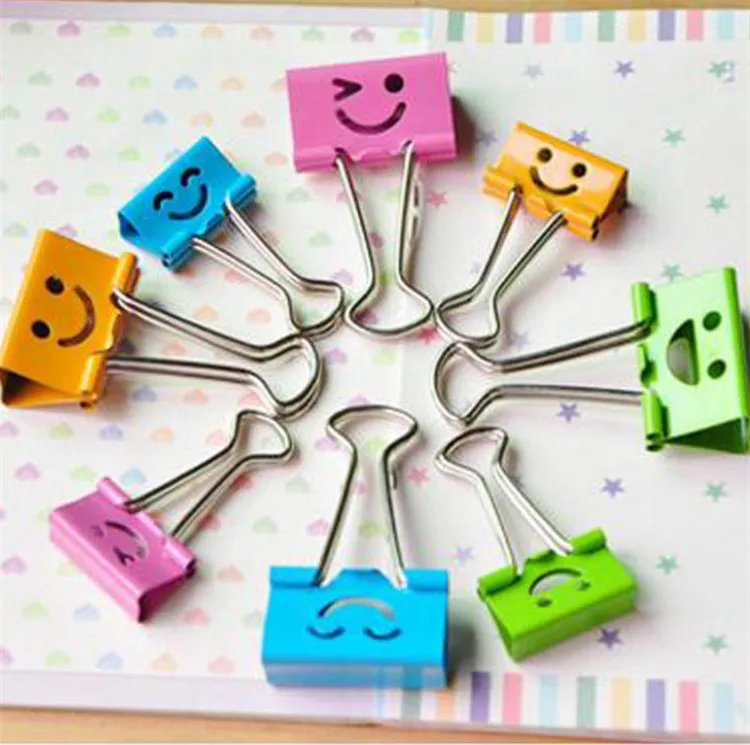 2000 pcs School Supply Colorful Metal Mini Binder Clips Paper Clips Random Color
2000 pcs School Supply Colorful Metal Mini Binder Clips Paper Clips Random Color