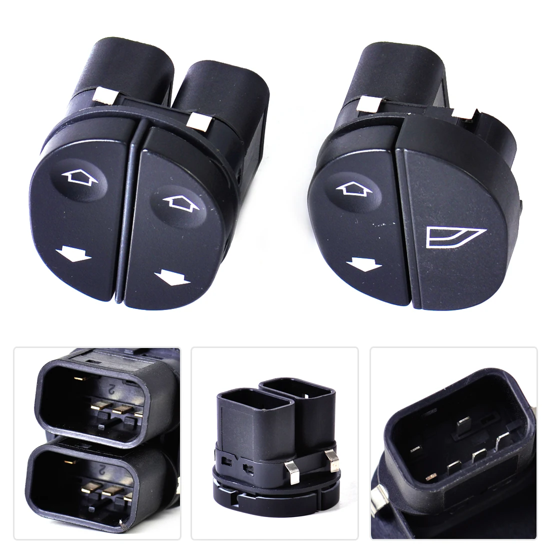 CITALL 2pcs Power Window Switch 96FG-14529-BC 96FG14529AC Fit for Ford Fiesta Fusion KA Puma Transit Tourneo Connect
CITALL 2pcs Power Window Switch 96FG-14529-BC 96FG14529AC Fit for Ford Fiesta Fusion KA Puma Transit Tourneo Connect