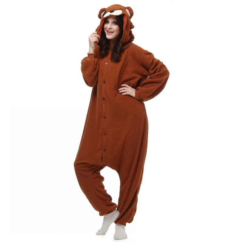 Well Made Good Quality Brown Pedo Bear Cute Little Bear Pedobear Soft Pajama Anime Cosplay Costume Unisex Adult Onesie Sleepwear
Well Made Good Quality Brown Pedo Bear Cute Little Bear Pedobear Soft Pajama Anime Cosplay Costume Unisex Adult Onesie Sleepwear