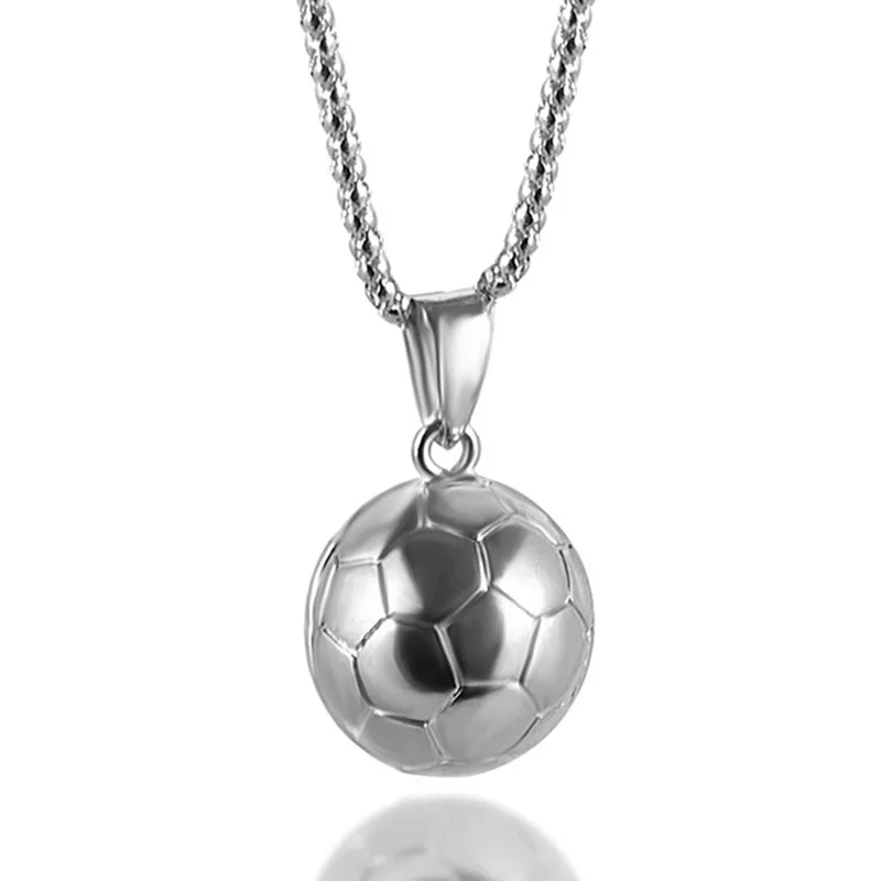 Men's football modeling necklace, three-dimensional ball sports pendant necklace, fashion jewelry wholesale
Men's football modeling necklace, three-dimensional ball sports pendant necklace, fashion jewelry wholesale