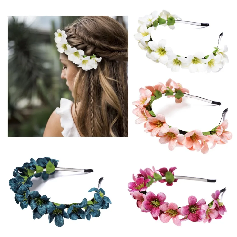 M MISM Bezel for Girls Hair Accessories Flower Headband Yarn Form Wreath Headdress Romantic Hairband Red Color Bridal Headwear
M MISM Bezel for Girls Hair Accessories Flower Headband Yarn Form Wreath Headdress Romantic Hairband Red Color Bridal Headwear