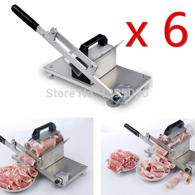6PCS/Lot Free Shipping By DHL ST-200 New Meat Cutting Slicer Mutton Roll Stainless Steel Beef Meat Cutter With English Manual
6PCS/Lot Free Shipping By DHL ST-200 New Meat Cutting Slicer Mutton Roll Stainless Steel Beef Meat Cutter With English Manual
