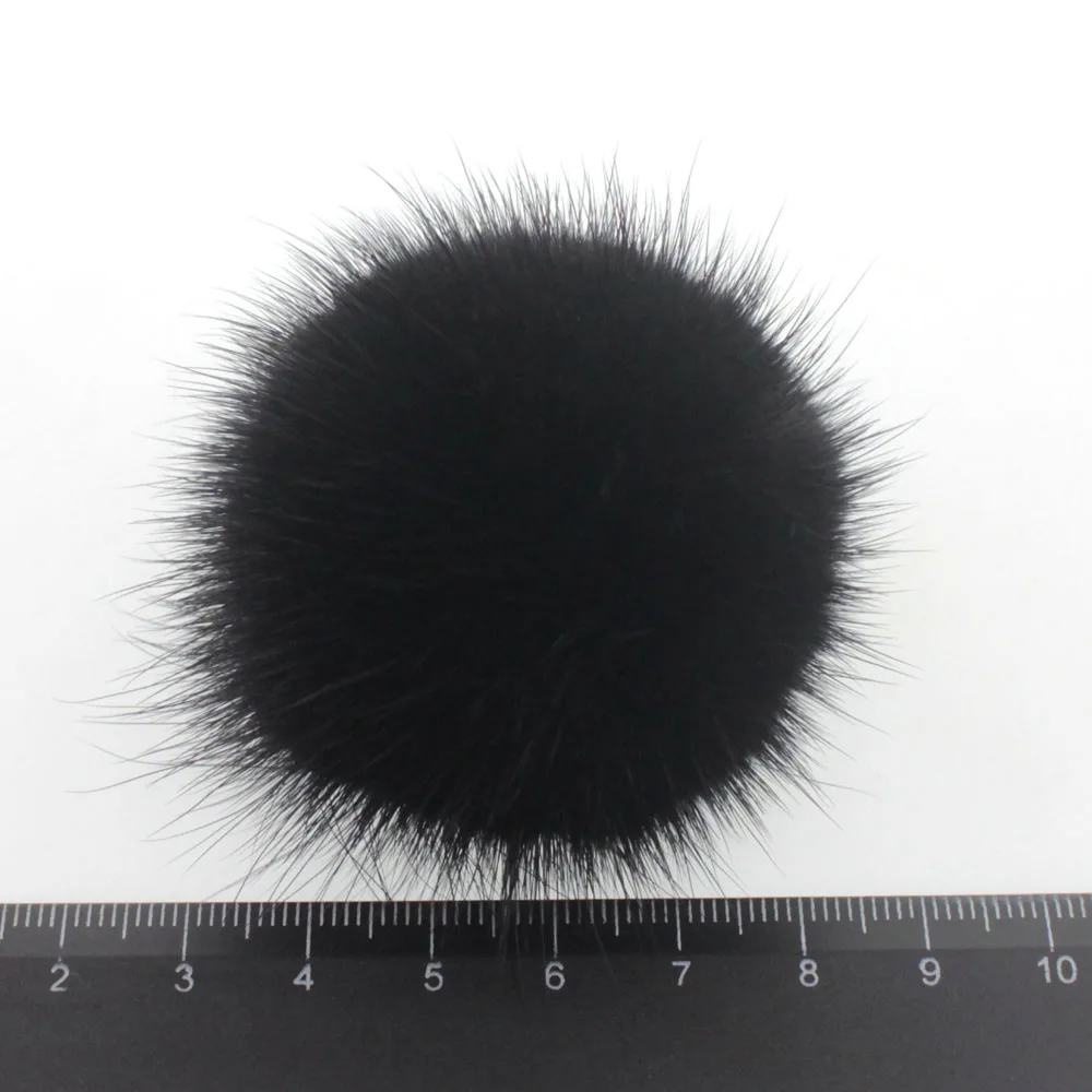 Lavida 40 50mm Real Mink Fur Ball PomPoms with Elastic Loop For Jewelry Making/DIY Shoes Keychain Accessories/Jewelry Findings
Lavida 40 50mm Real Mink Fur Ball PomPoms with Elastic Loop For Jewelry Making/DIY Shoes Keychain Accessories/Jewelry Findings
