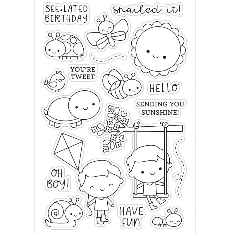 Sending you sunshine Transparent clear stamp for DIY Scrapbooking/Card Making/Kids Christmas Fun Decoration Supplies
Sending you sunshine Transparent clear stamp for DIY Scrapbooking/Card Making/Kids Christmas Fun Decoration Supplies