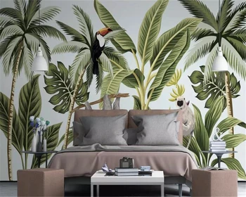 beibehang 3d wallpaper Simple hand-painted rainforest plant wall mural wallpaper home decoration wallpaper for walls in rolls
beibehang 3d wallpaper Simple hand-painted rainforest plant wall mural wallpaper home decoration wallpaper for walls in rolls