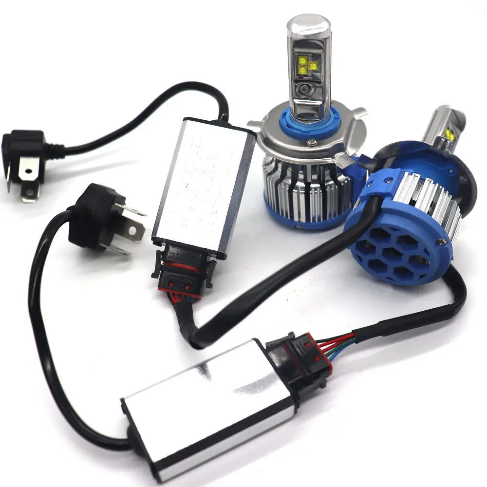 Fuleem 2PCS T1 H4 HB2 9003 H7 H11 H8 H9 Turbo LED Canbus Headlight Fog Conversion Kit Hi Lo 80w 6000k White Waterproof
Fuleem 2PCS T1 H4 HB2 9003 H7 H11 H8 H9 Turbo LED Canbus Headlight Fog Conversion Kit Hi Lo 80w 6000k White Waterproof