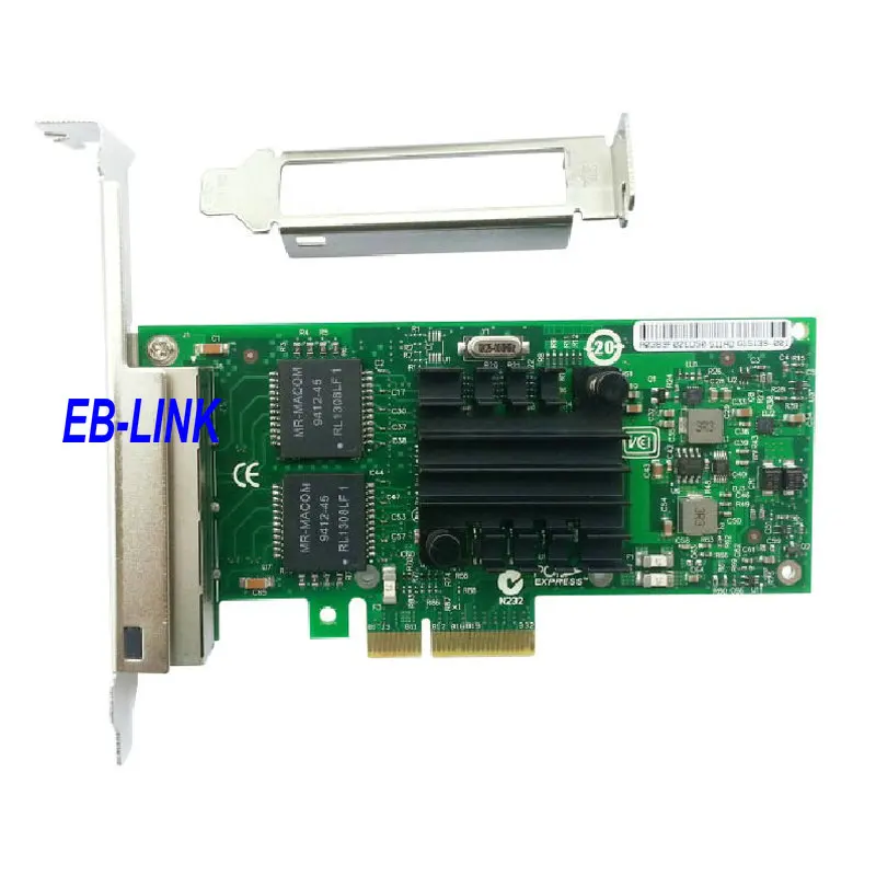 Orignal chipset 82580 I340-T4 E1G44HT E1G44HTBLK Quad 4 Ports Gigabit Ethernet Server Adapter 
Orignal chipset 82580 I340-T4 E1G44HT E1G44HTBLK Quad 4 Ports Gigabit Ethernet Server Adapter