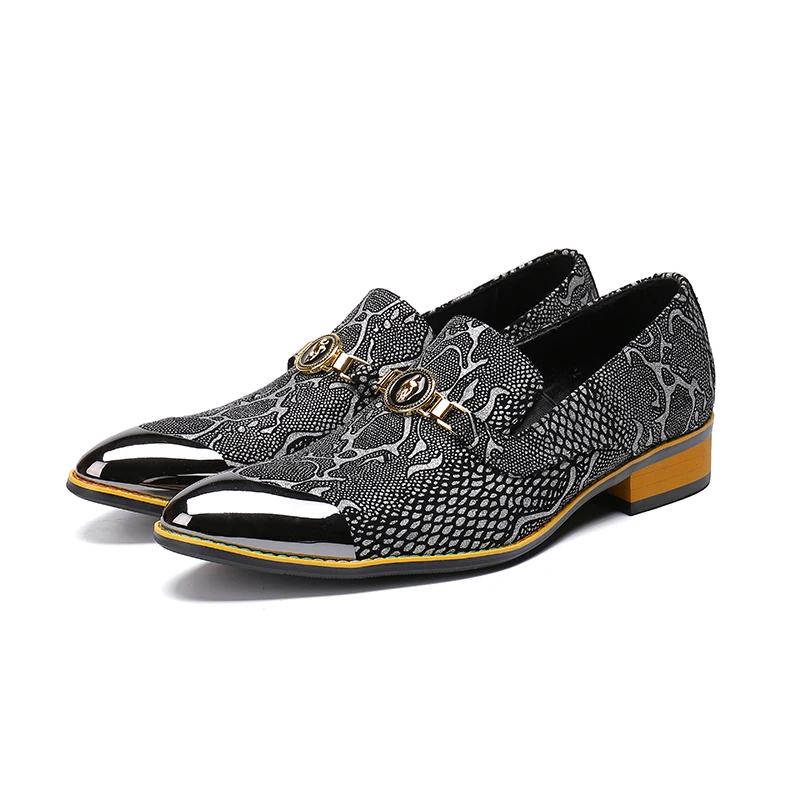 CH.KWOK Genuine leather snakeskin dress shoes business wedding shoes lace up Pointed toe leather flats oxfords
CH.KWOK Genuine leather snakeskin dress shoes business wedding shoes lace up Pointed toe leather flats oxfords