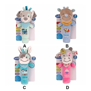 Newborn Baby Toys Cartoon Animal Dog Baby Boy Girl Rattles Hand Bell Infant Toddler Plush Toys Jouet Enfant Best Gift
Newborn Baby Toys Cartoon Animal Dog Baby Boy Girl Rattles Hand Bell Infant Toddler Plush Toys Jouet Enfant Best Gift