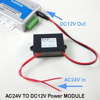 Free shipping Post mail Power module AC/DC24V input and DC12V output for RTU5015 or RTU5024 GSM Gate access controller
Free shipping Post mail Power module AC/DC24V input and DC12V output for RTU5015 or RTU5024 GSM Gate access controller