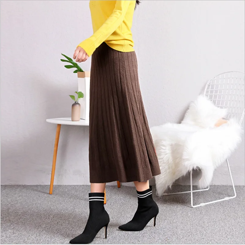 High Quality Spring Long Skirts Womens Maxi Skirt High Waist Plus Size Elegant Women Solid Color Skirt Long Jupe Femme Longue
High Quality Spring Long Skirts Womens Maxi Skirt High Waist Plus Size Elegant Women Solid Color Skirt Long Jupe Femme Longue