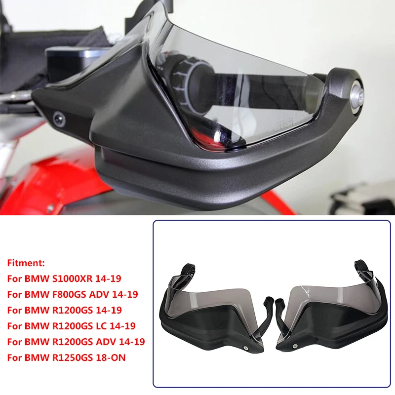 For BMW R1200GS / F800GS Adventure Handguard Hand shield Protector R1200 LC GS ADV / S1000XR / F800GS 2014-2019 Windshield Smoke
For BMW R1200GS / F800GS Adventure Handguard Hand shield Protector R1200 LC GS ADV / S1000XR / F800GS 2014-2019 Windshield Smoke