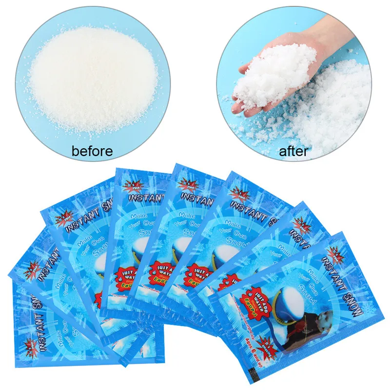 Top Gift Christmas snowflake decoration instant snow fake frozen Magic Fluffy christmas decorations for home snowflake ornaments
Top Gift Christmas snowflake decoration instant snow fake frozen Magic Fluffy christmas decorations for home snowflake ornaments