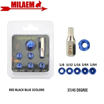 1Set Archery Compound Bow Peep Sight 45/37 Degree 5pcs Inner Core Aluminum Housing Aperture Kit Hunting Bow Arrow Accessories
1Set Archery Compound Bow Peep Sight 45/37 Degree 5pcs Inner Core Aluminum Housing Aperture Kit Hunting Bow Arrow Accessories