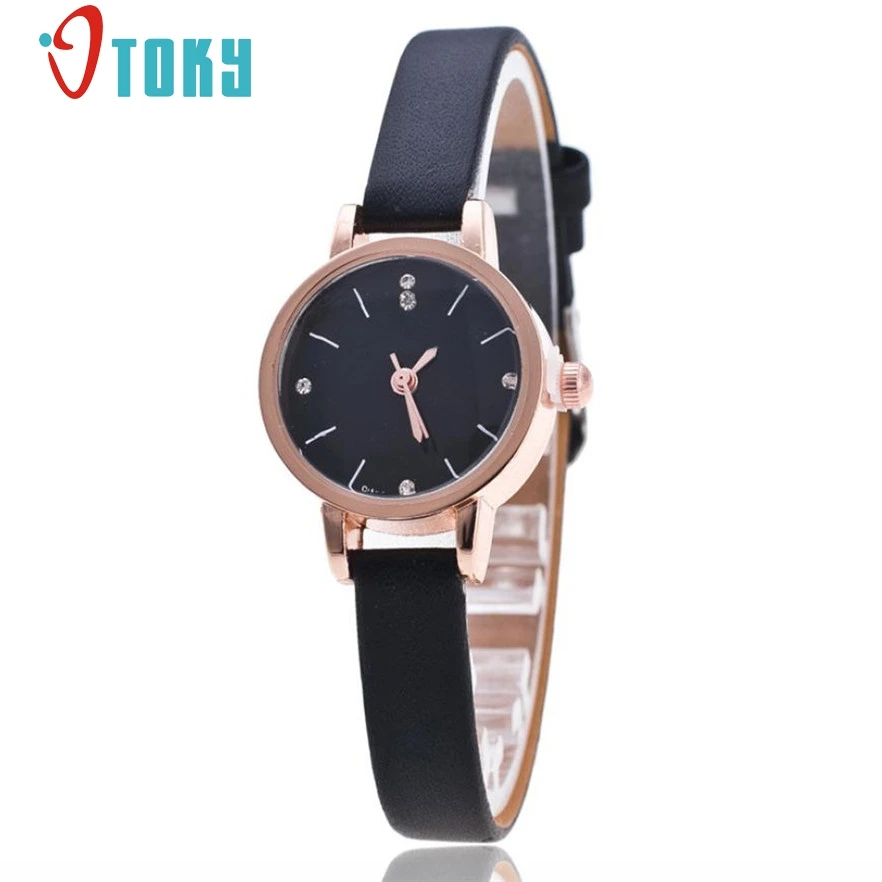 OTOKY mini ladies watches top luxury ultra thin rhinestone Crystal black clock women leather quartz-watch #30 Gift 1pc
OTOKY mini ladies watches top luxury ultra thin rhinestone Crystal black clock women leather quartz-watch #30 Gift 1pc
