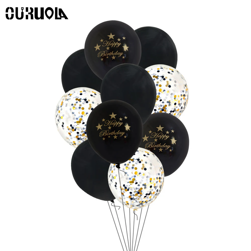 Confetti Balloon Black Helloween Ball Transparent Foil Latex Balloon Decorations For A Holiday Boy Helium Balloons Figures
Confetti Balloon Black Helloween Ball Transparent Foil Latex Balloon Decorations For A Holiday Boy Helium Balloons Figures