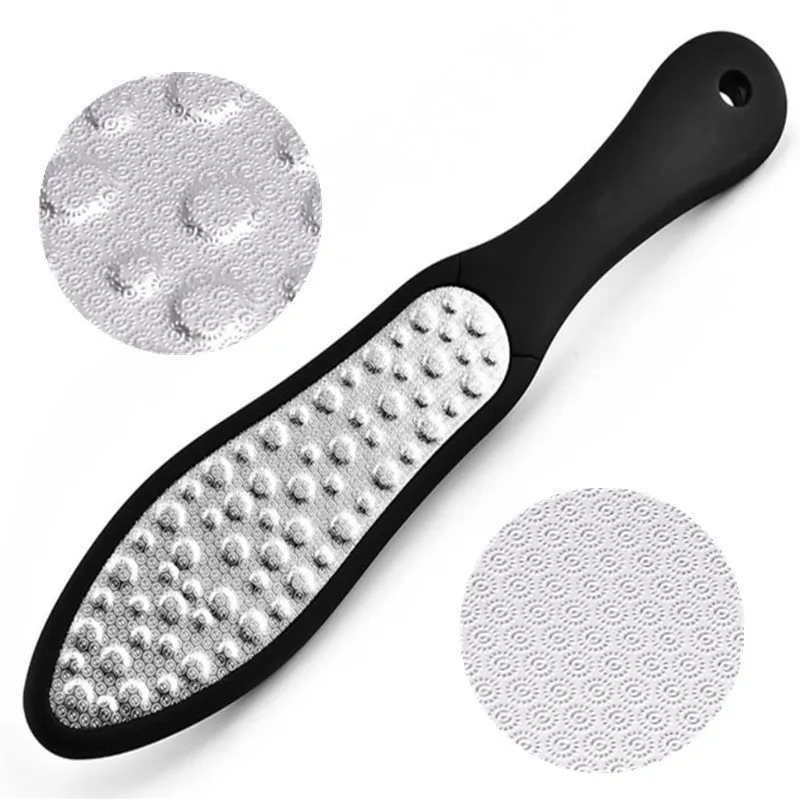 1PCS Black Stainless Steel Foot Rasp File Hard Dead Skin Callus Remover Professional Pedicure File Tools Grinding Feet Skin Care
1PCS Black Stainless Steel Foot Rasp File Hard Dead Skin Callus Remover Professional Pedicure File Tools Grinding Feet Skin Care