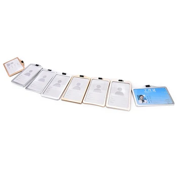 1PCS Aluminum Alloy Metal Work Card Badge With Adjustable Lanyard ID Holders Business Card For Men Women
1PCS Aluminum Alloy Metal Work Card Badge With Adjustable Lanyard ID Holders Business Card For Men Women