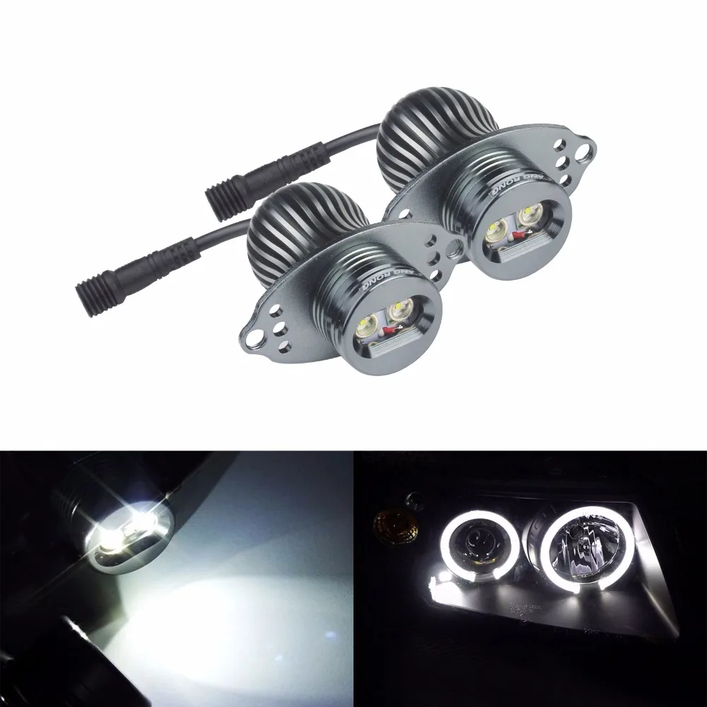 ANGRONG 2x 20W LED Headlight Angel Eyes Halo Ring Light Bulb For BMW E90 E91 LCI With Halogen Lights 2009+ 6000K White
ANGRONG 2x 20W LED Headlight Angel Eyes Halo Ring Light Bulb For BMW E90 E91 LCI With Halogen Lights 2009+ 6000K White
