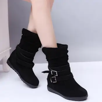 2020 winter large size 34-43 women cotton boots fashion buckle plus velvet warm woman snow boots Women's Flat platform Shoes
2020 winter large size 34-43 women cotton boots fashion buckle plus velvet warm woman snow boots Women's Flat platform Shoes