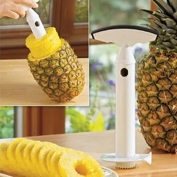 Easy peeled Pineapple Corer Slicer Parer Cutter Knife Kitchen Tool Stainless Fruit Pineapple Corer Slicer Peeler Cutter Parer
Easy peeled Pineapple Corer Slicer Parer Cutter Knife Kitchen Tool Stainless Fruit Pineapple Corer Slicer Peeler Cutter Parer