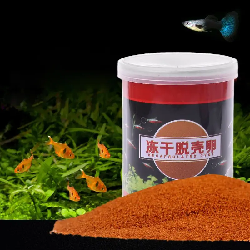 Aquarium Fish food Feeding Freeze Dried Brine Shrimp Eggs for Tropical Fish Nutrition
Aquarium Fish food Feeding Freeze Dried Brine Shrimp Eggs for Tropical Fish Nutrition