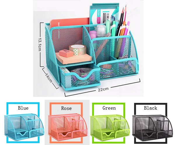 Metal Mesh Desk Organizer Desktop Pencil Holder Stand Storage Stationary For Office Home School
Metal Mesh Desk Organizer Desktop Pencil Holder Stand Storage Stationary For Office Home School