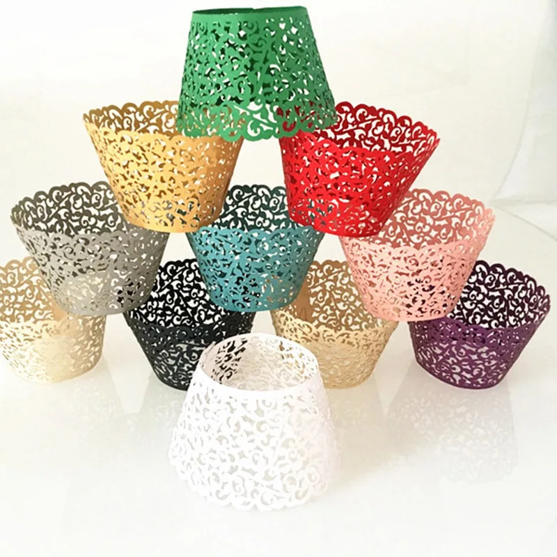 Top 50Pcs Little Vine Lace Laser Cut Cupcake Wrapper Liner Baking Cup For Home Wedding / Birthday / Christmas Party Decoration
Top 50Pcs Little Vine Lace Laser Cut Cupcake Wrapper Liner Baking Cup For Home Wedding / Birthday / Christmas Party Decoration