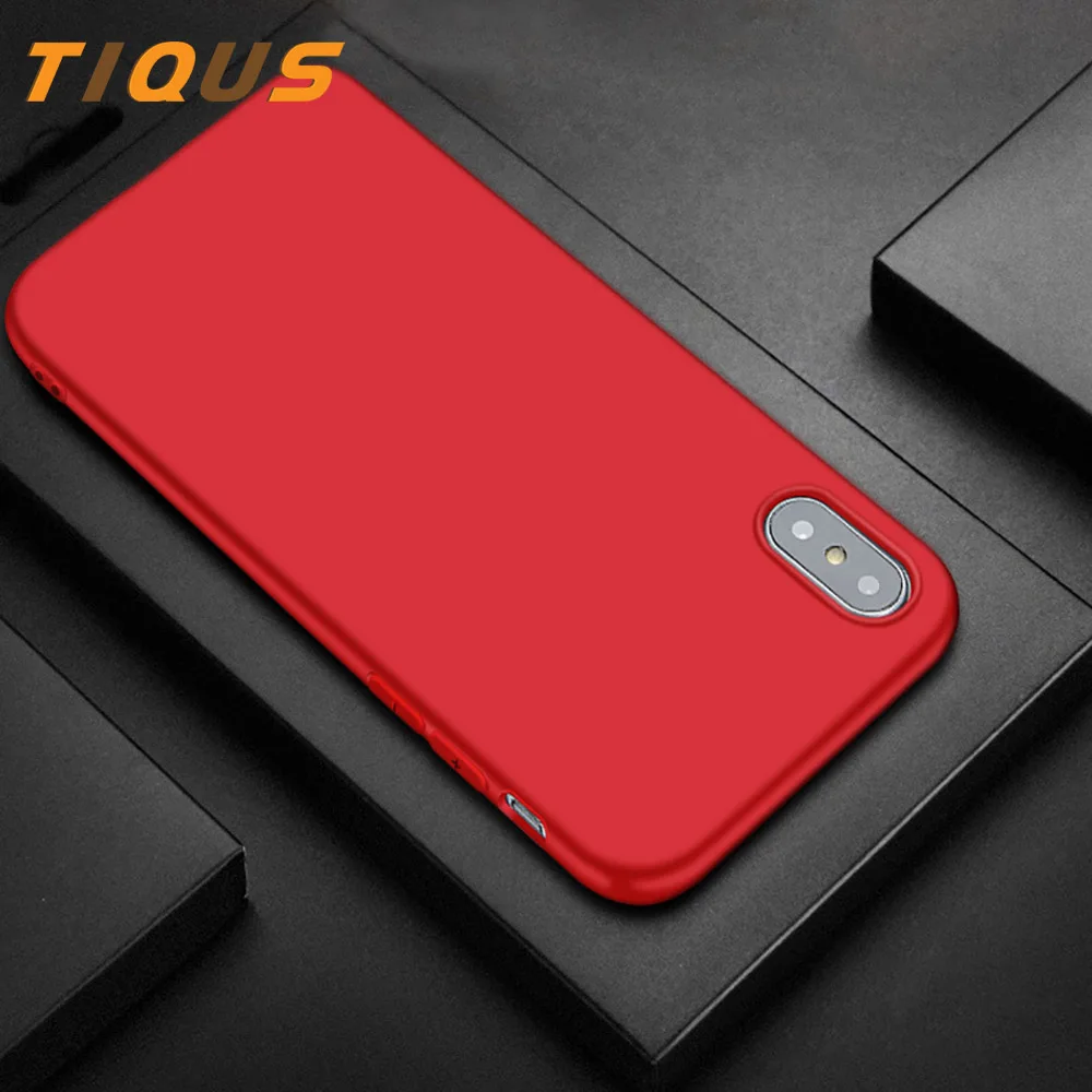 TIQUS Phone Case For iPhone 7 6 6s 8 X Plus XR XS Max Simple Solid Color Ultra thin Soft TPU Case Candy Color Back Cover Case
TIQUS Phone Case For iPhone 7 6 6s 8 X Plus XR XS Max Simple Solid Color Ultra thin Soft TPU Case Candy Color Back Cover Case