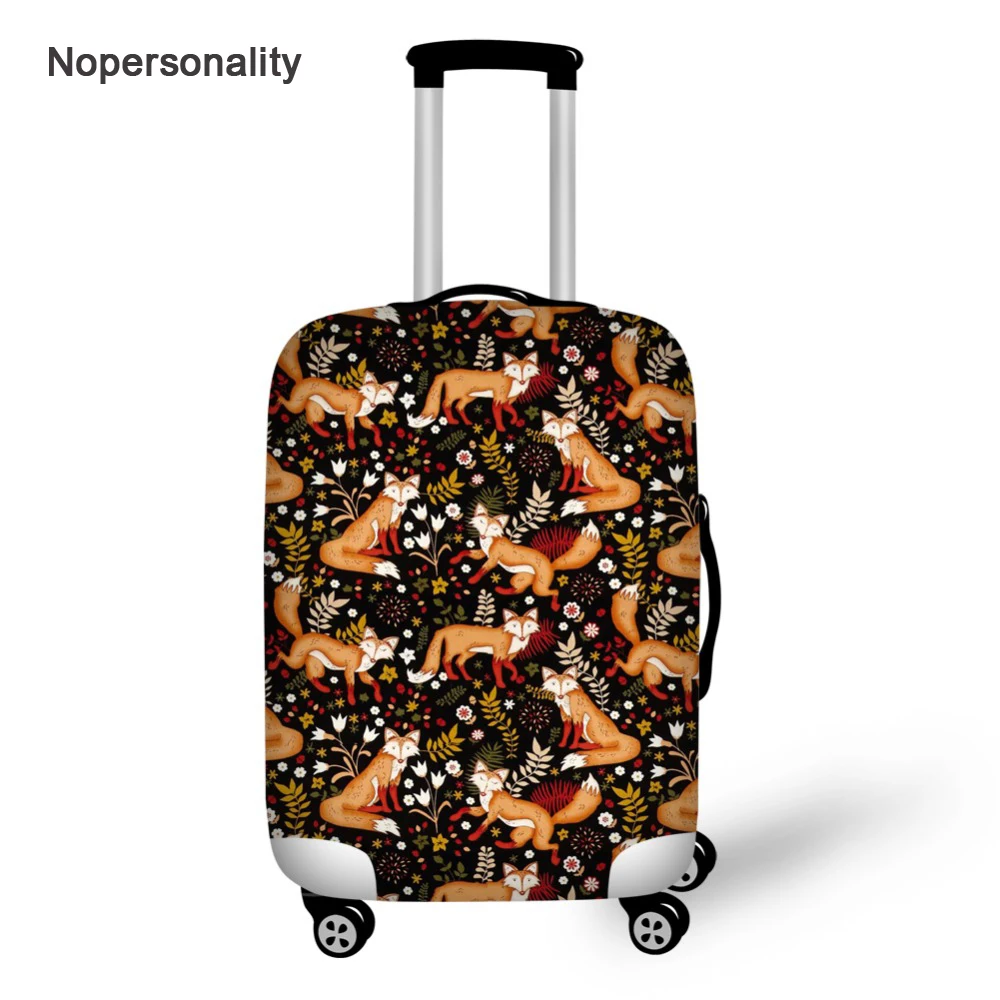 Nopersonality Novelty Floral Fox Printing Travel Luggage Cover Elastic 18-30inch Travel Luggage Set Cover Custom Suitcase Cover
Nopersonality Novelty Floral Fox Printing Travel Luggage Cover Elastic 18-30inch Travel Luggage Set Cover Custom Suitcase Cover