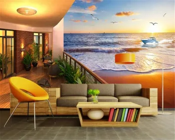 Wallpaper 3d On The Wall Beautiful Sea View Room 3D Landscape Background Wall Beautifully Decorated Wallpaper
Wallpaper 3d On The Wall Beautiful Sea View Room 3D Landscape Background Wall Beautifully Decorated Wallpaper