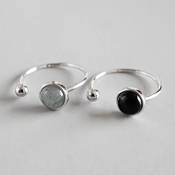 100% 925 sterling silver black crystal rings for women fine jewelry, vintage adjustable finger ring woman accessories 2020
100% 925 sterling silver black crystal rings for women fine jewelry, vintage adjustable finger ring woman accessories 2020