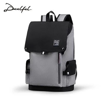 DEELFEL 2018 Fashion Men Backpack Designers Student Backpack For Boys Leisure Travel Backpacks For Teenger Mochila Universitaria
DEELFEL 2018 Fashion Men Backpack Designers Student Backpack For Boys Leisure Travel Backpacks For Teenger Mochila Universitaria