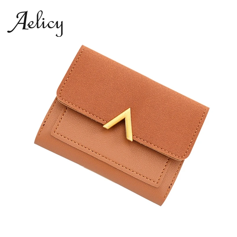 Aelicy scrub short wallet women simple fashion coin purse tri-fold leather female clutch multi-card holder wallet pocket slim0
Aelicy scrub short wallet women simple fashion coin purse tri-fold leather female clutch multi-card holder wallet pocket slim0