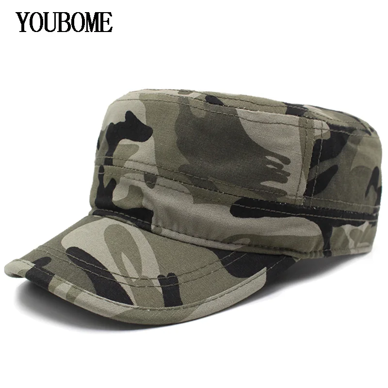 YOUBOME Men Military Hats Camouflage Cotton Dad Gorras Flat Planas Women Baseball Cap Hats For Men Snapback Military Cap 2018
YOUBOME Men Military Hats Camouflage Cotton Dad Gorras Flat Planas Women Baseball Cap Hats For Men Snapback Military Cap 2018