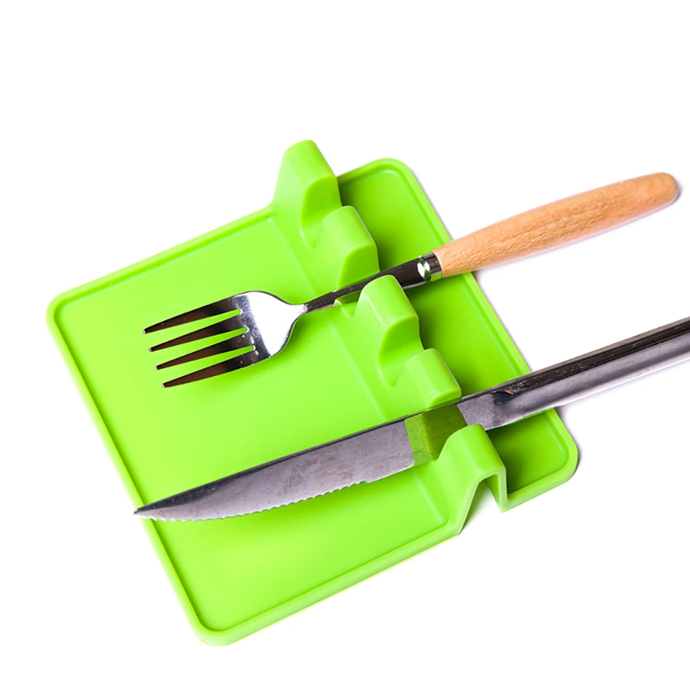 Kitchen Cooking Tools Silicone Spoon Rest Utensil Spatula Holder Heat Resistant Silicone Soup Spoon Pad Silicone Spoon Holder
Kitchen Cooking Tools Silicone Spoon Rest Utensil Spatula Holder Heat Resistant Silicone Soup Spoon Pad Silicone Spoon Holder